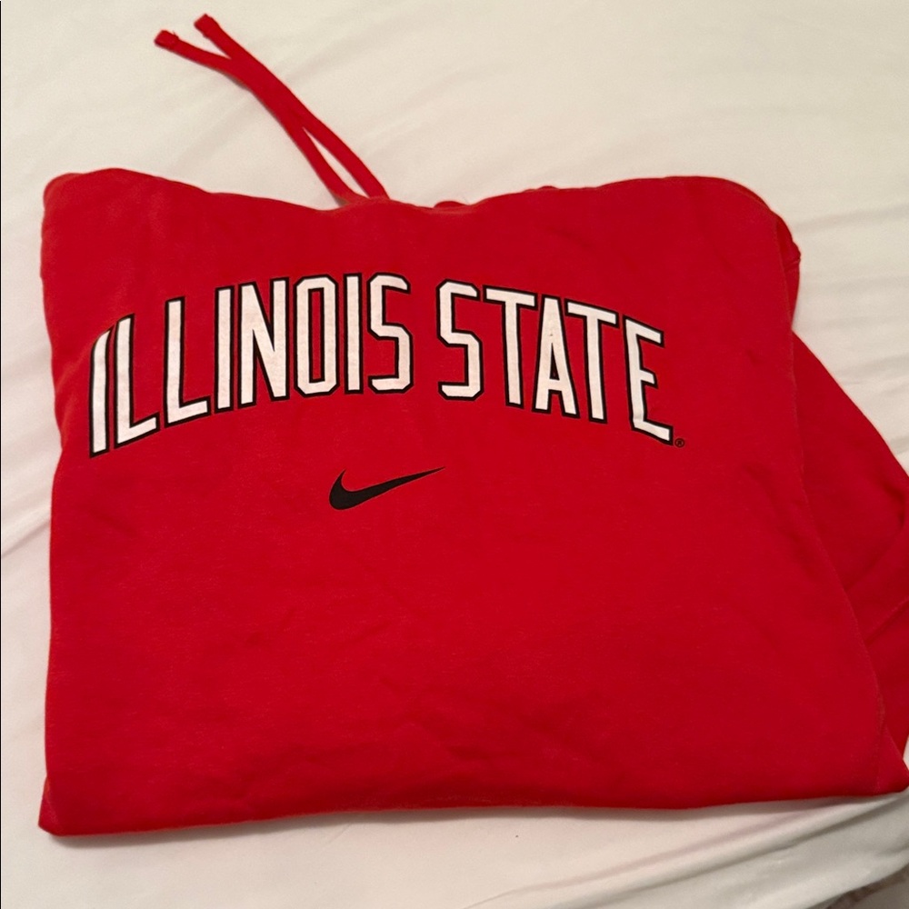 Nike Red Illinois State Pullover